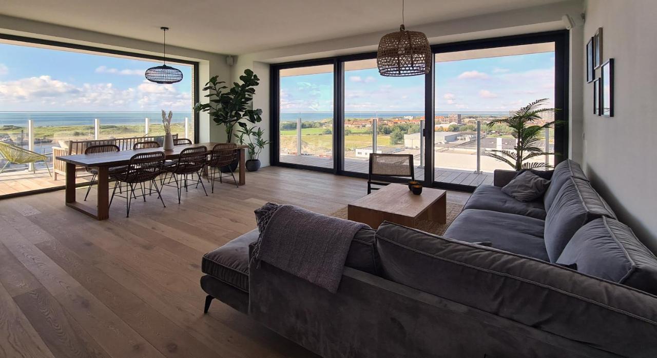 אוסטנדה Central Park Tower Sea View Residence With Pool And Gym מראה חיצוני תמונה