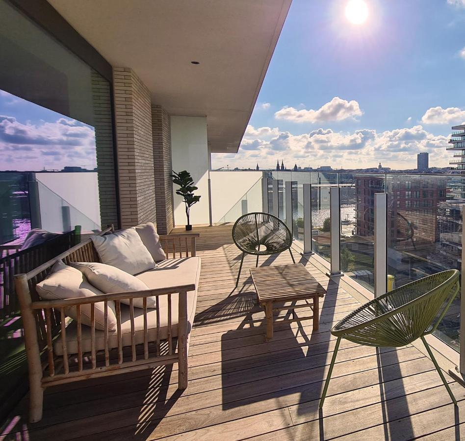 אוסטנדה Central Park Tower Sea View Residence With Pool And Gym מראה חיצוני תמונה