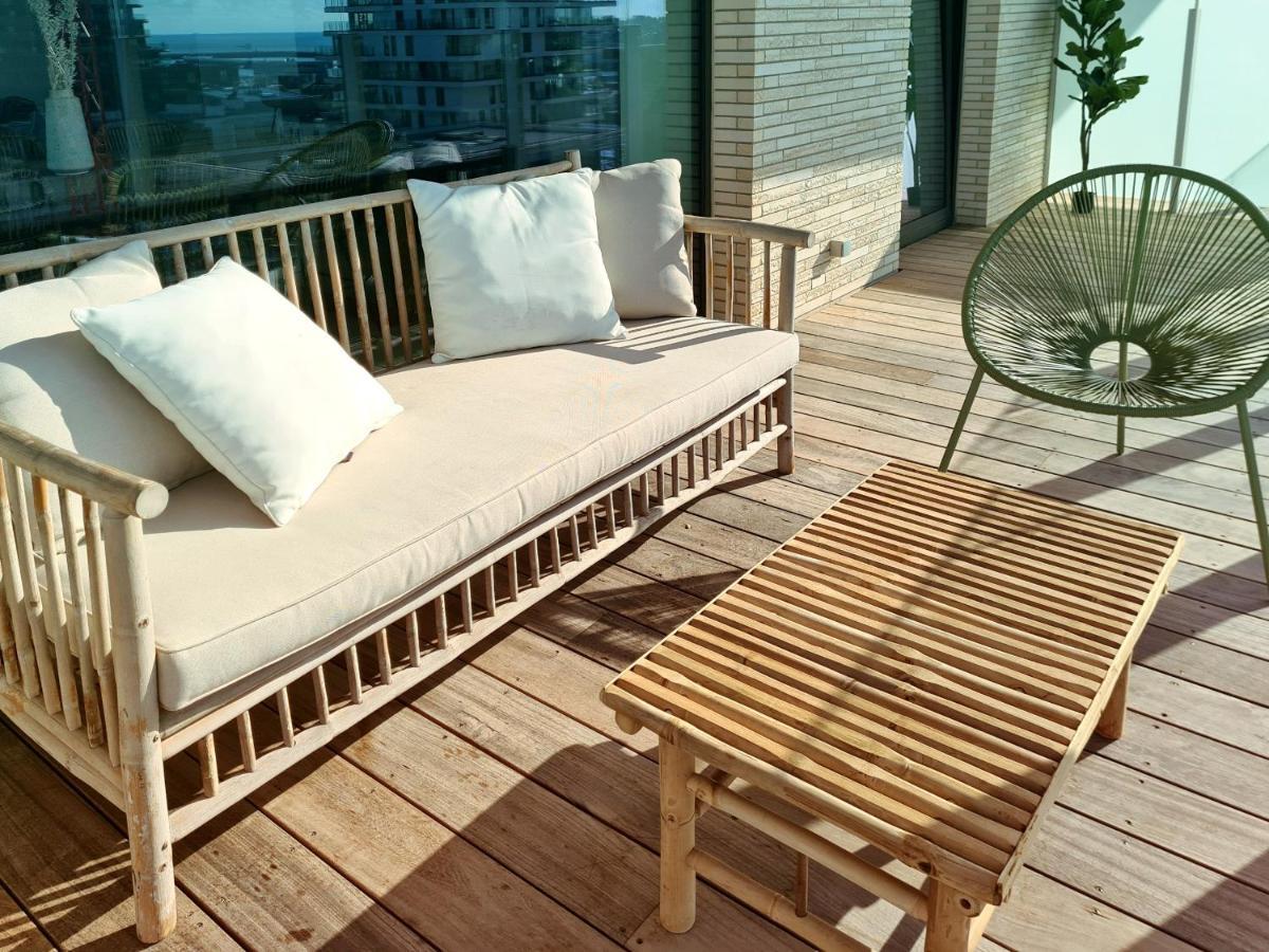 אוסטנדה Central Park Tower Sea View Residence With Pool And Gym מראה חיצוני תמונה