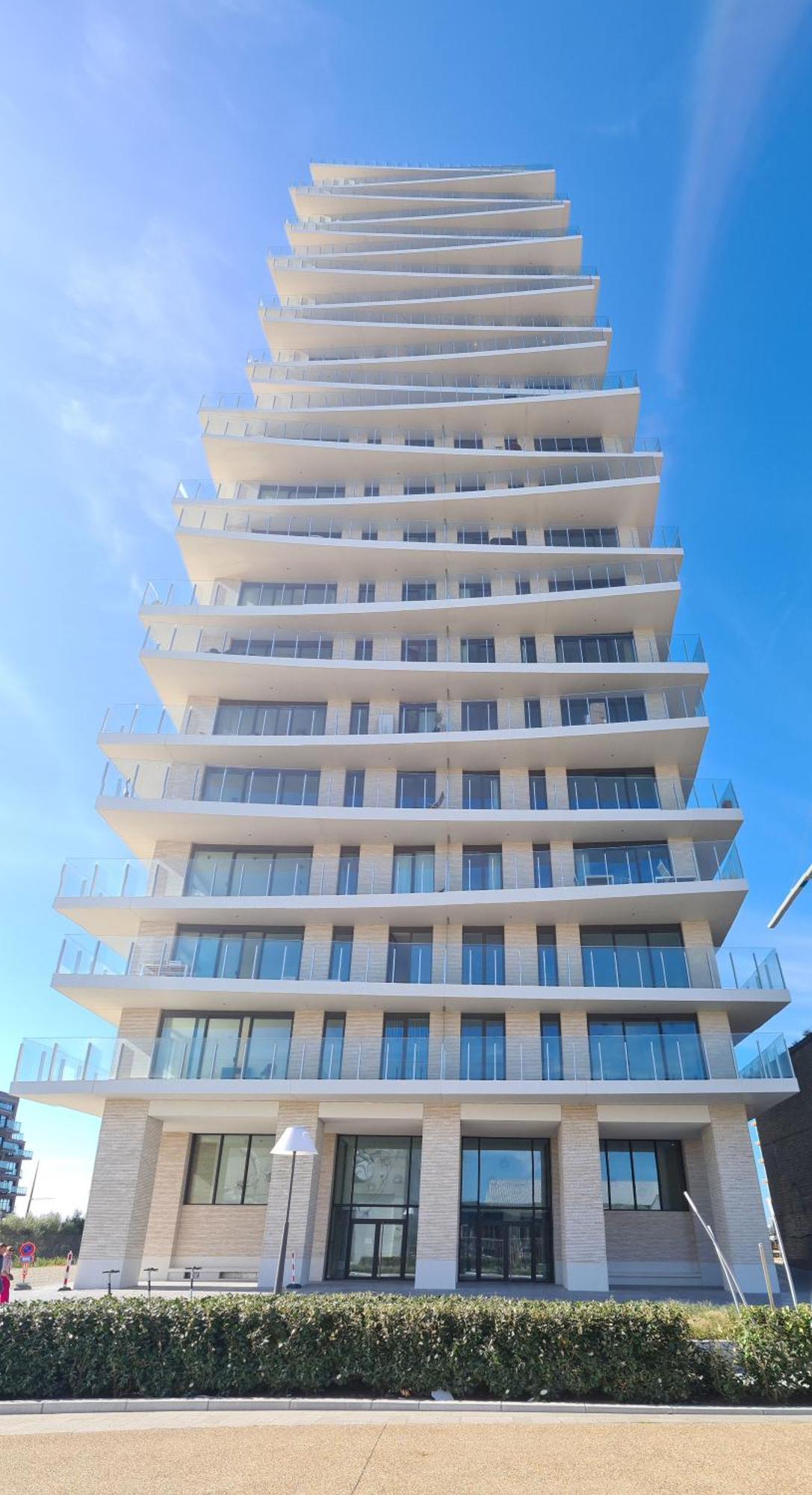 אוסטנדה Central Park Tower Sea View Residence With Pool And Gym מראה חיצוני תמונה